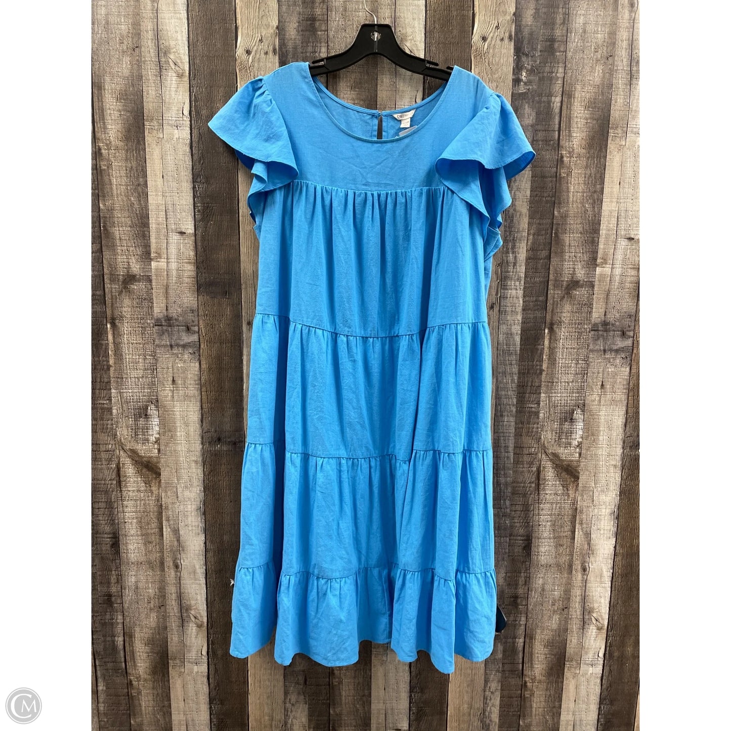 Dress Casual Short By Cato In Blue, Size: 1x