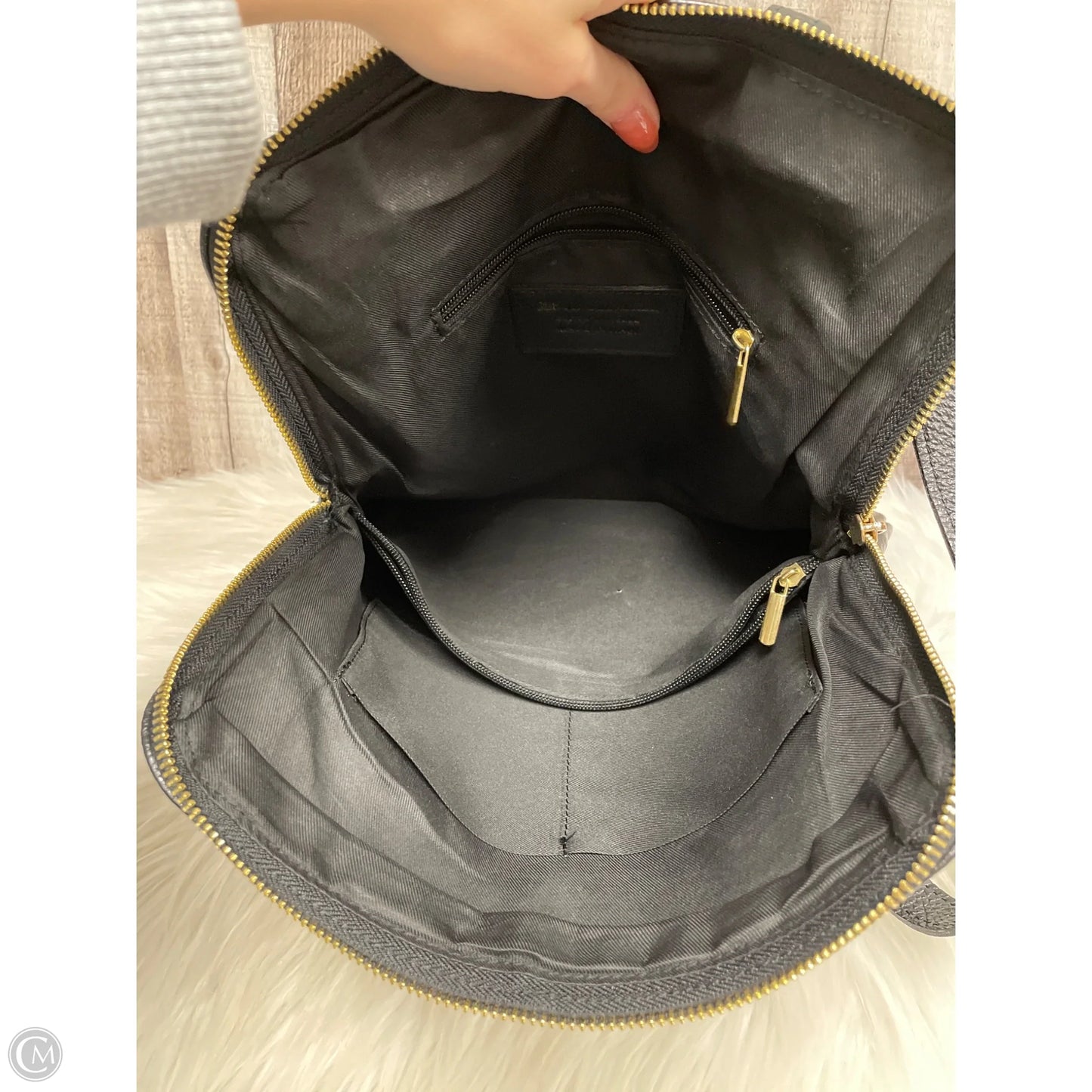 Backpack Leather By Cme, Size: Large