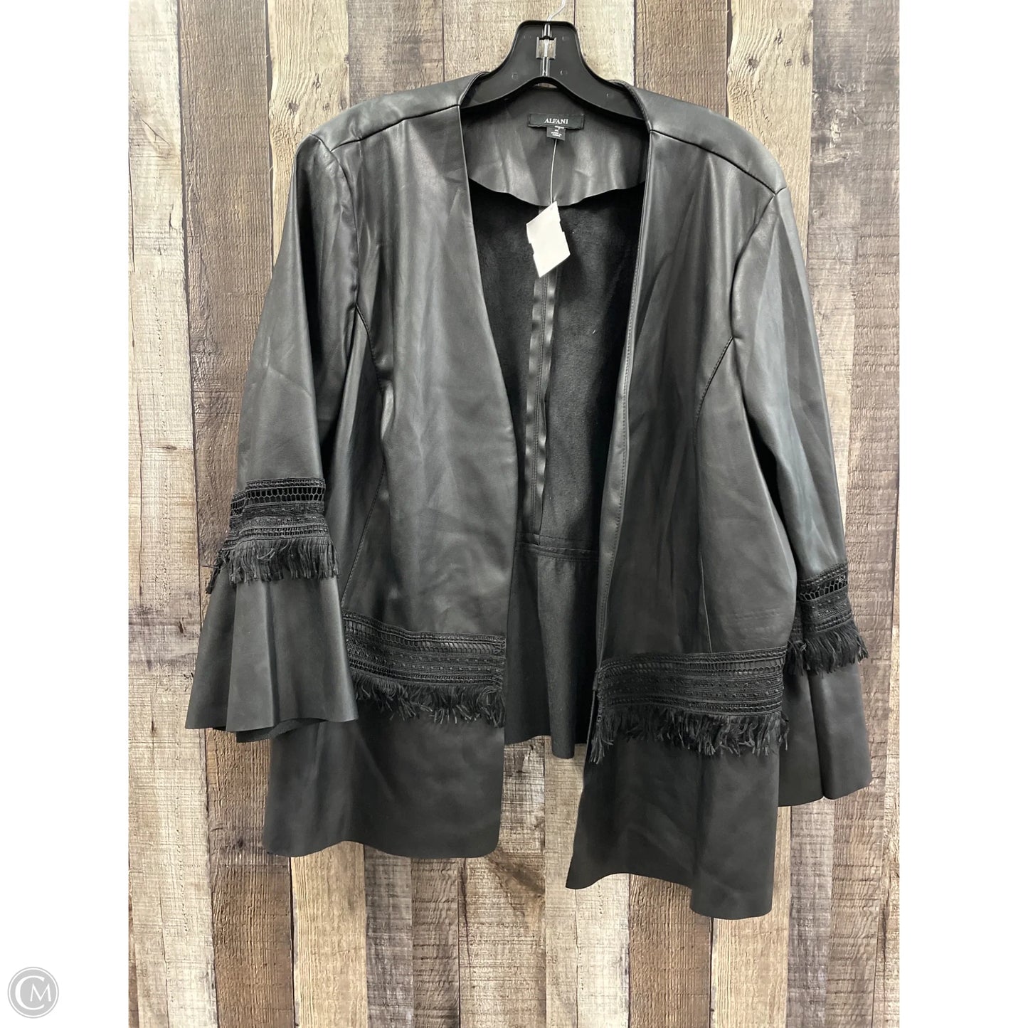 Jacket Other By Alfani In Black, Size: Xl