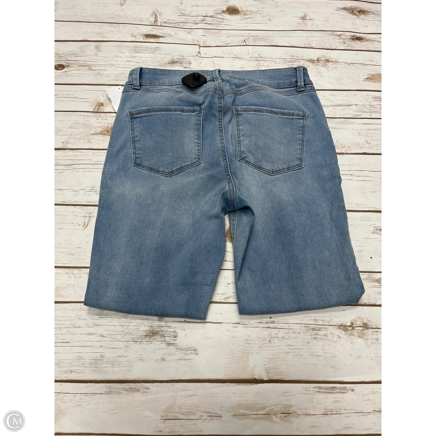 Jeans Skinny By Cme In Blue Denim, Size: 10