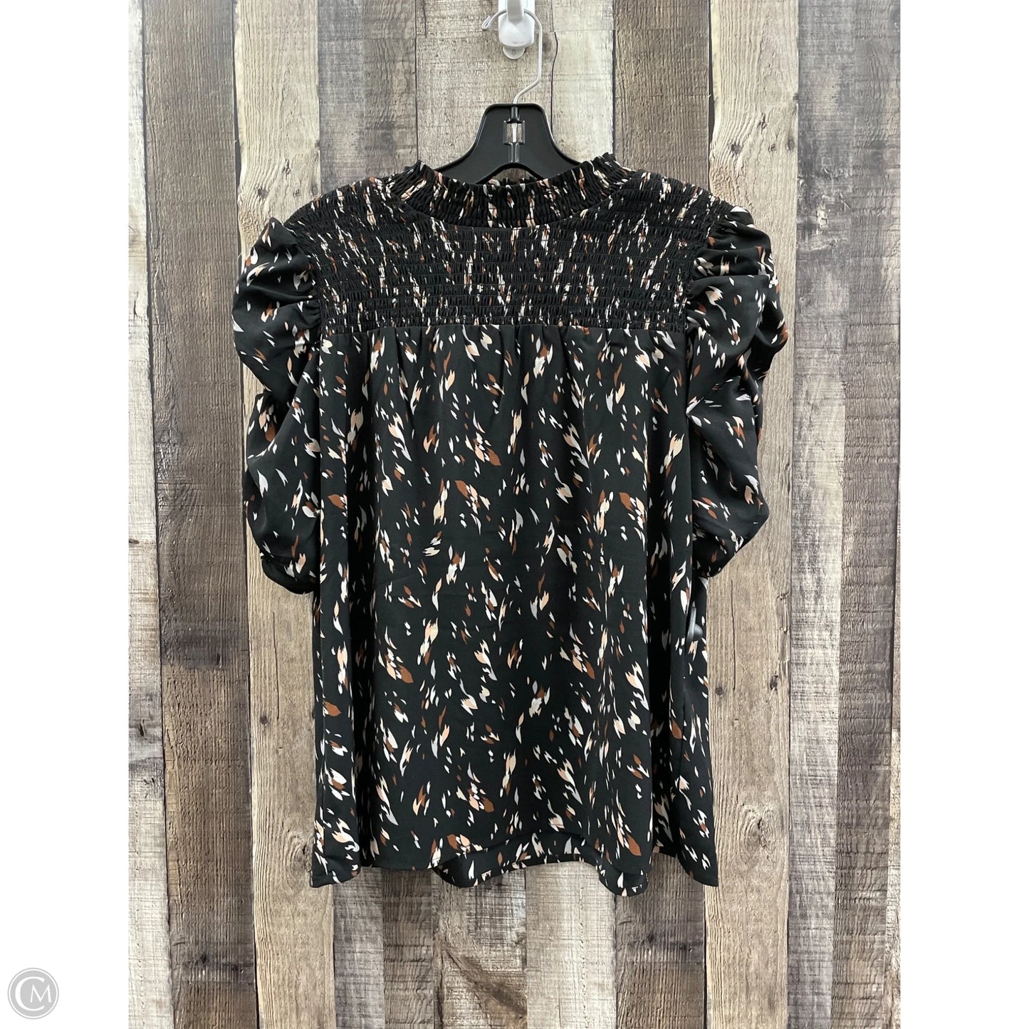 Top Short Sleeve By Thml In Multi-colored, Size: S