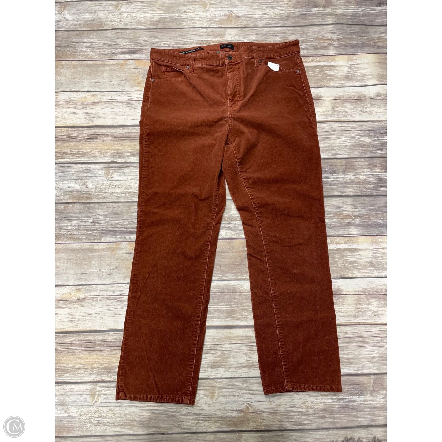Pants Corduroy By Talbots In Brown, Size: 14p