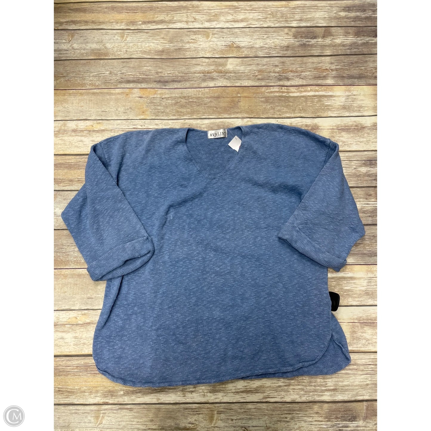 Sweater By Cme In Blue, Size: Osfm