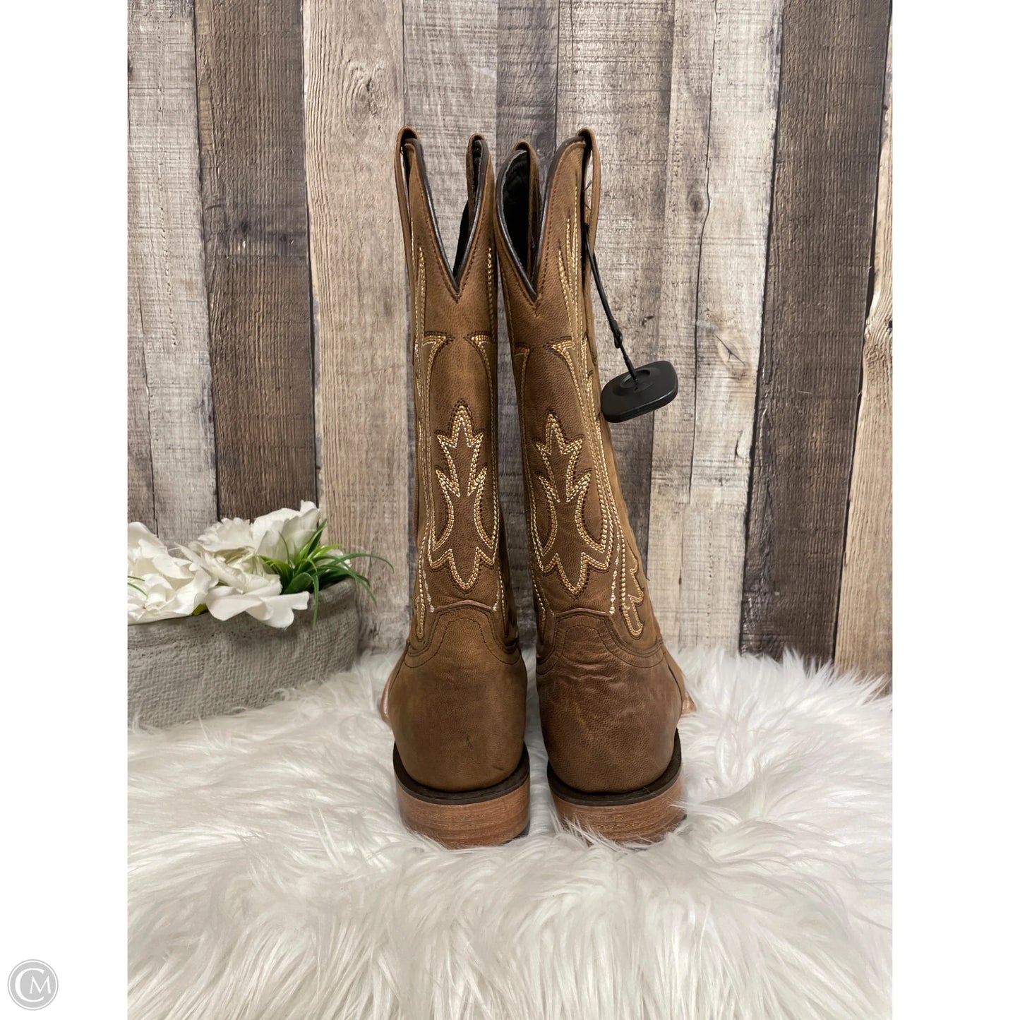 Boots Western By Cmc In Brown, Size: 9