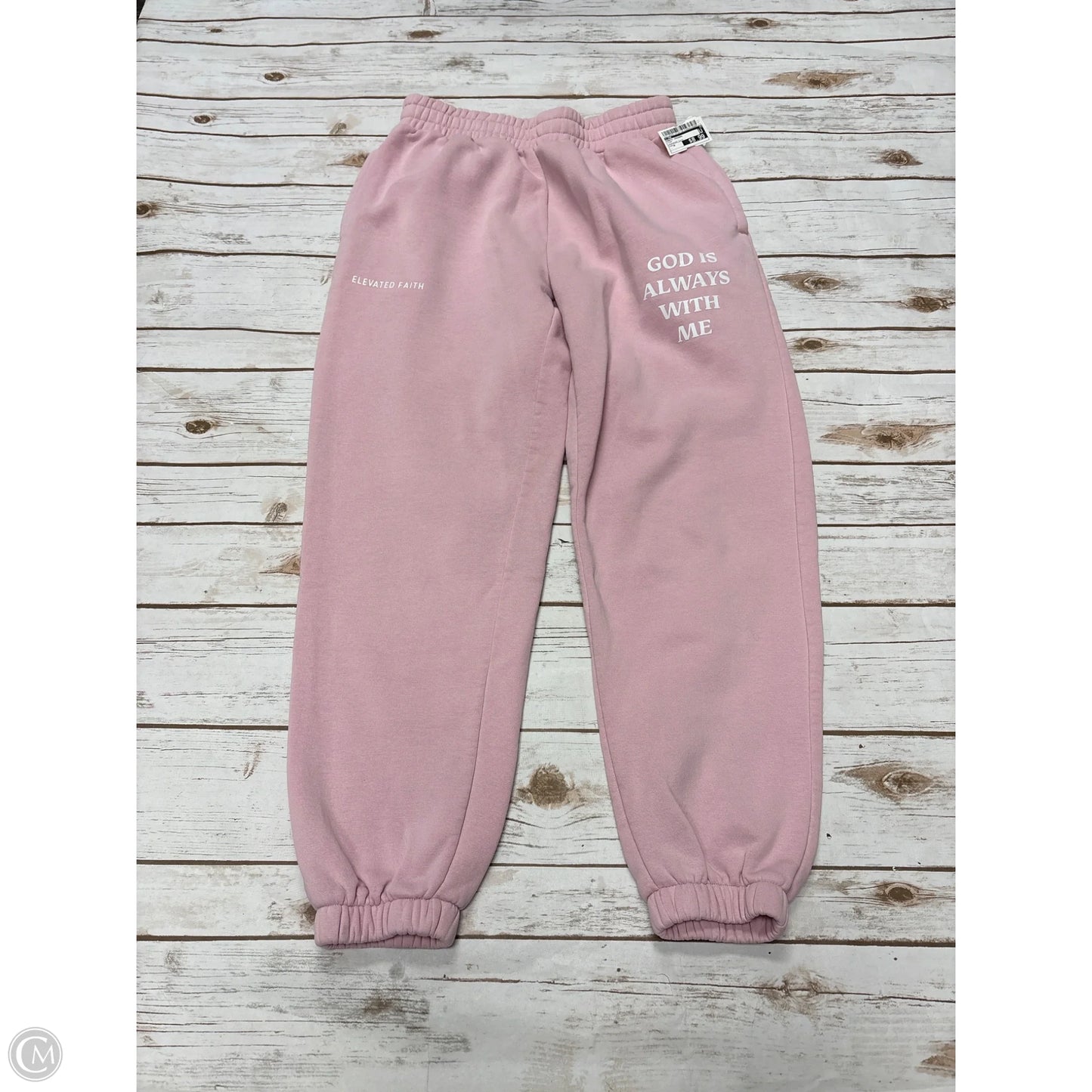 Pants Joggers By Cme In Pink, Size: M