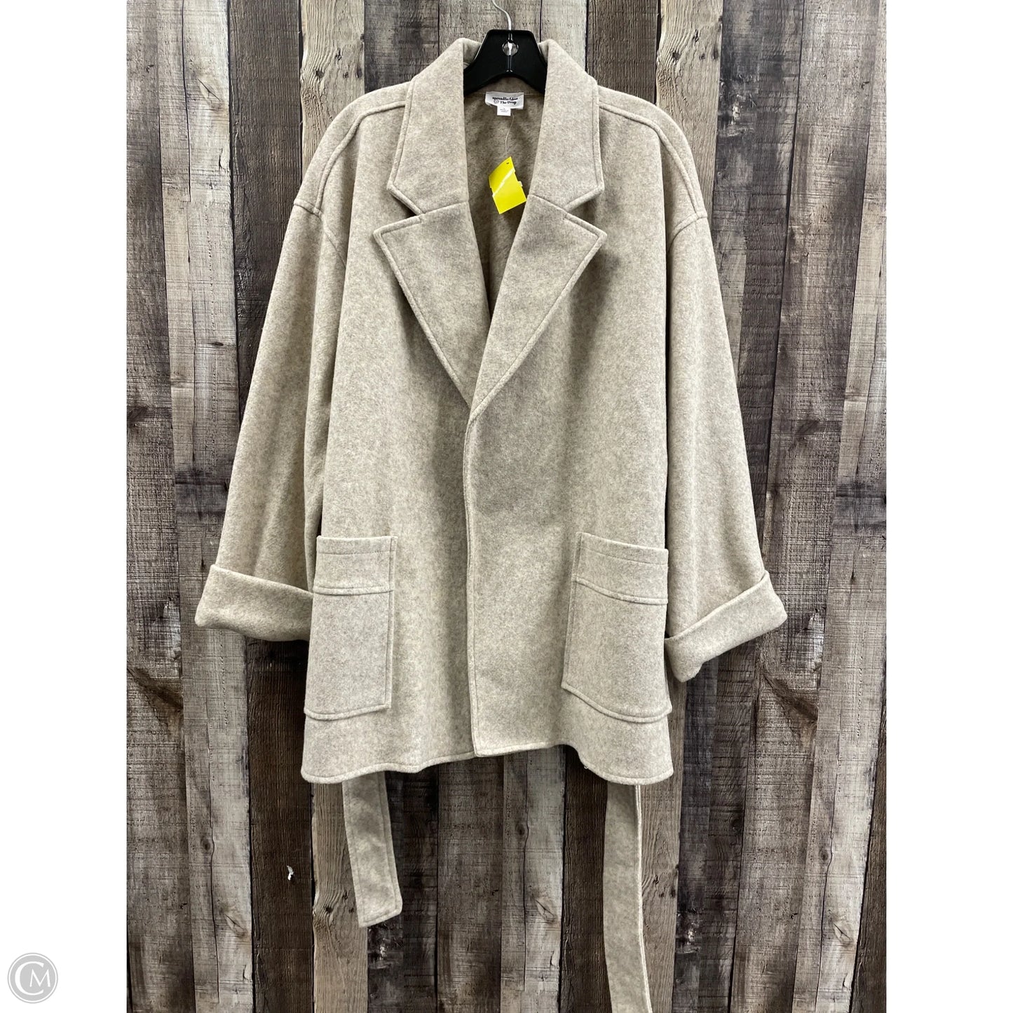 Coat Other By Cme In Tan, Size: S