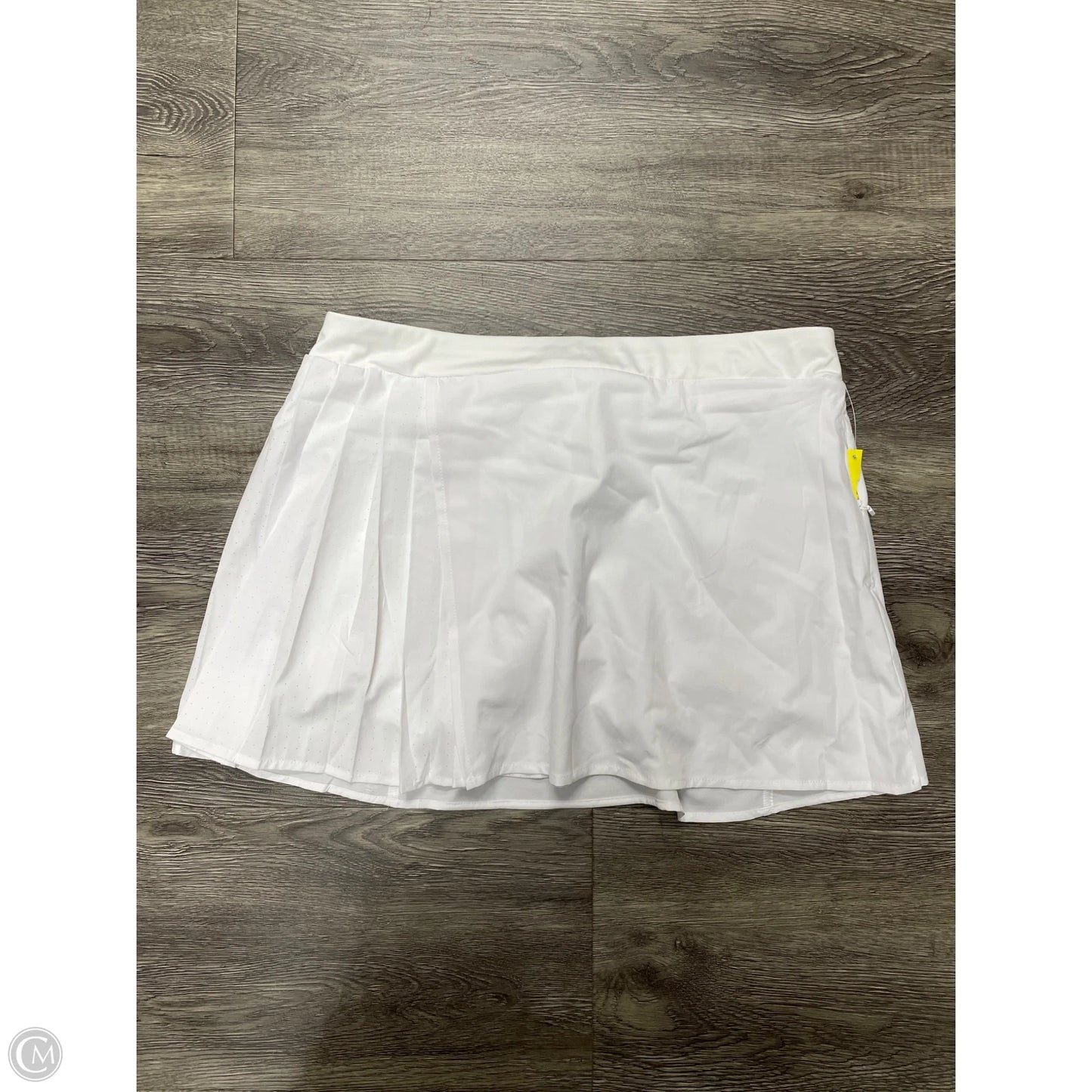 Athletic Skort By Avia In White, Size: L