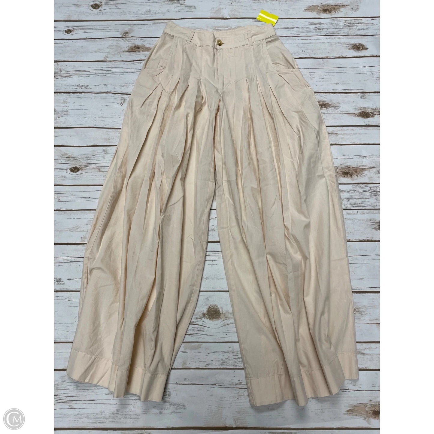 Pants Wide Leg By Free People In Cream, Size: 0