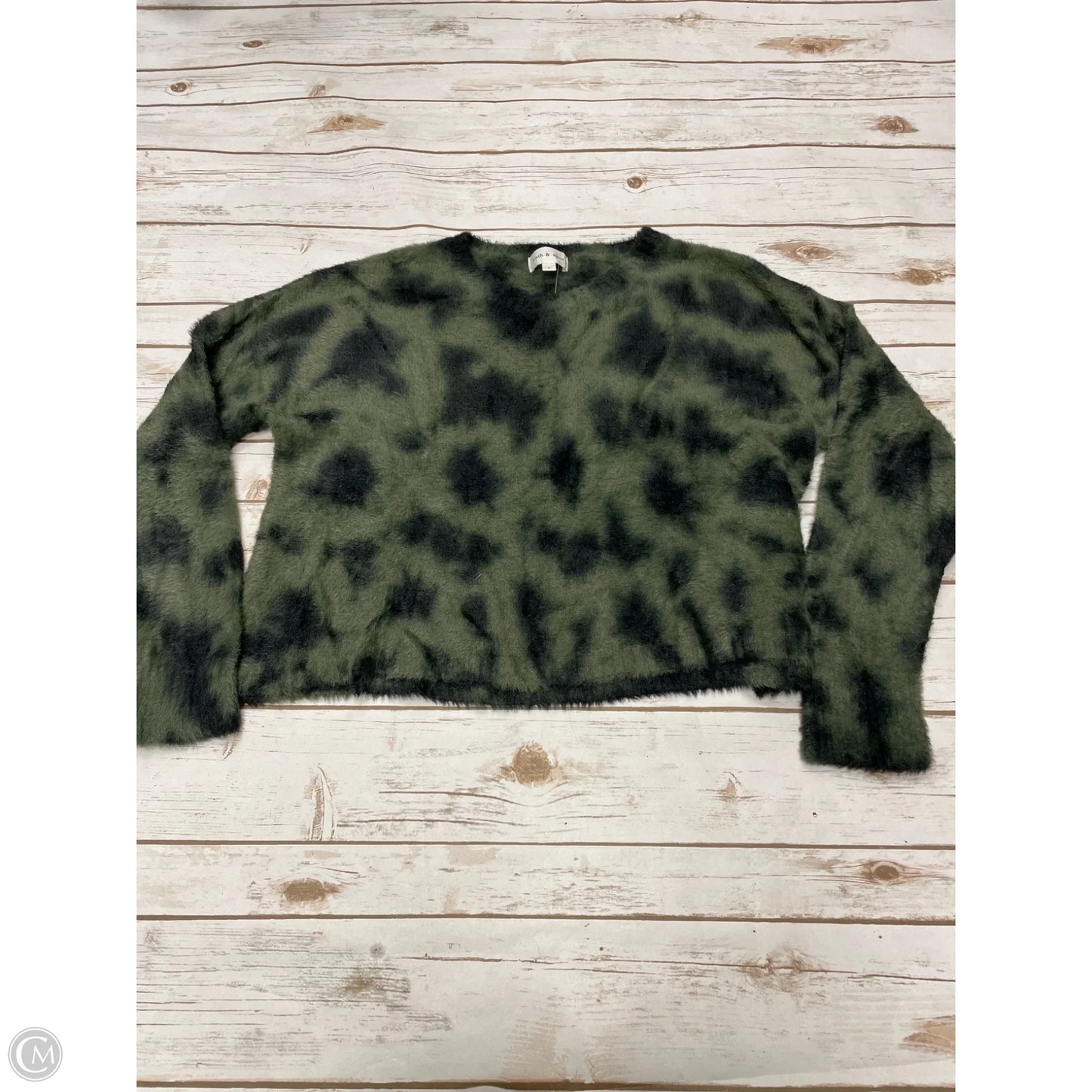 Sweater By Cloth & Stone In Tie Dye Print, Size: S