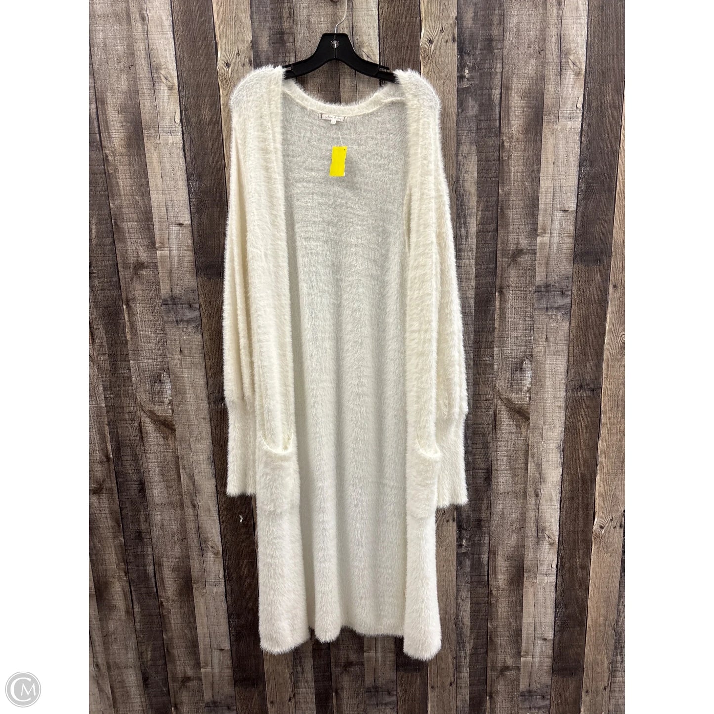 Cardigan By Willow & Clay In Ivory, Size: M