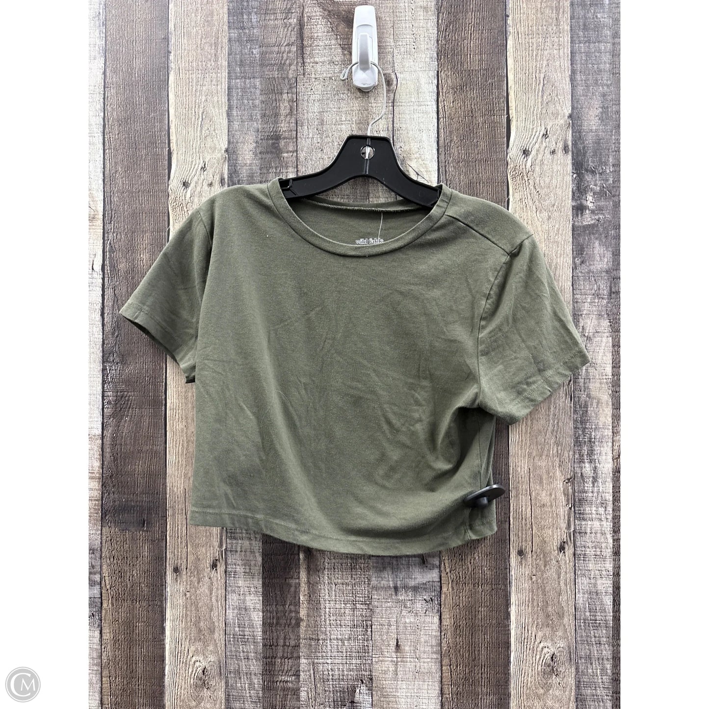 Top Short Sleeve By Wild Fable In Green, Size: Xl