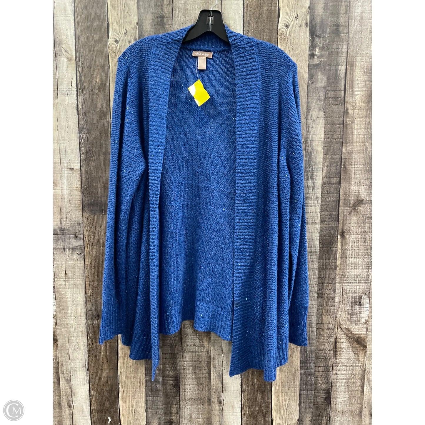 Sweater Cardigan By White Stag In Blue, Size: Xl