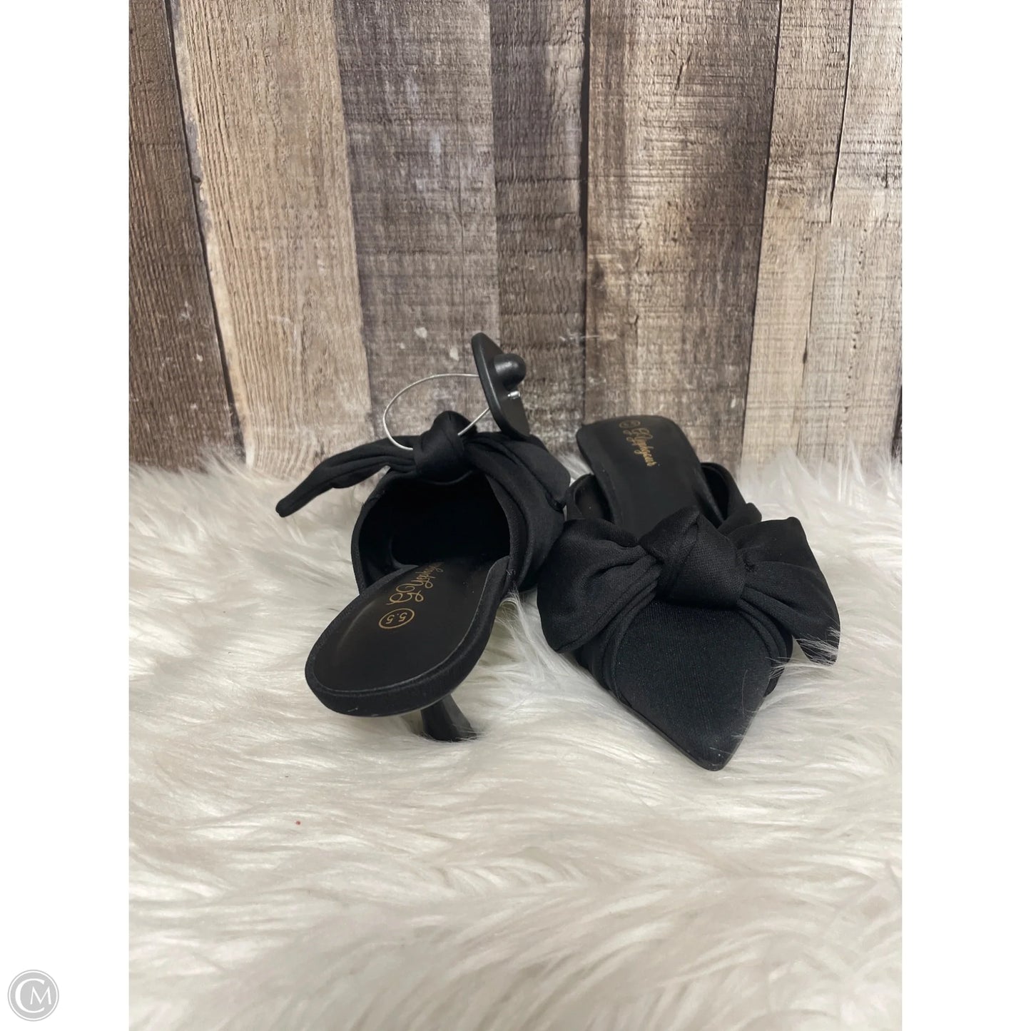 Shoes Heels Kitten By Cme In Black, Size: 5.5