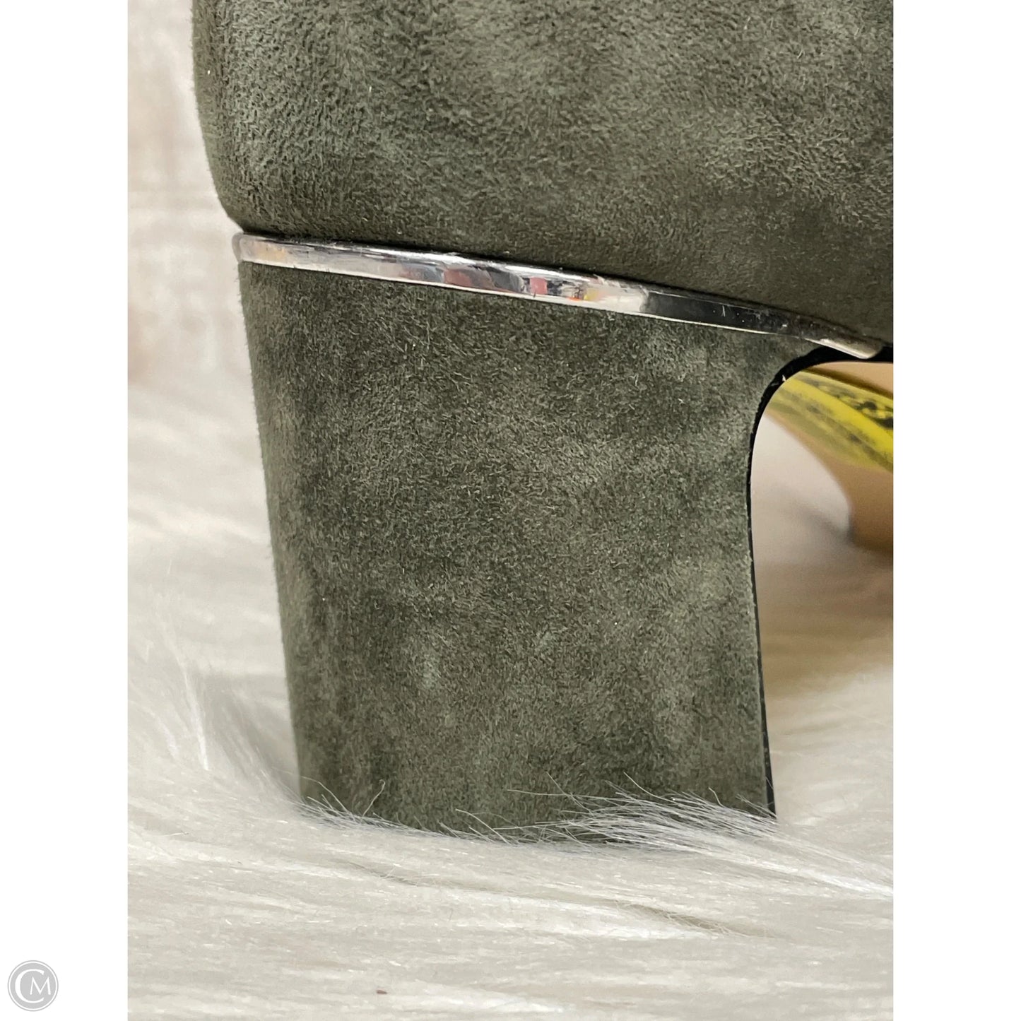 Boots Ankle Heels By White House Black Market In Green, Size: 10