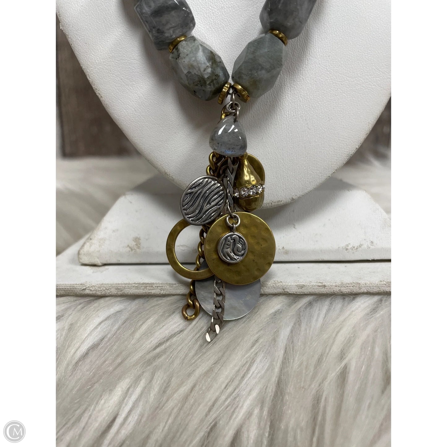 Necklace Statement By Cmc