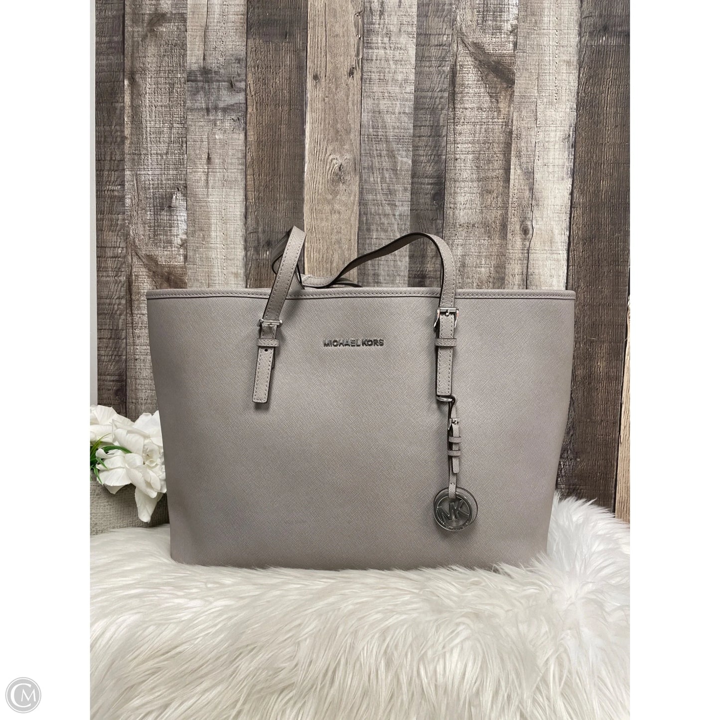 Tote Designer By Michael Kors, Size: Large