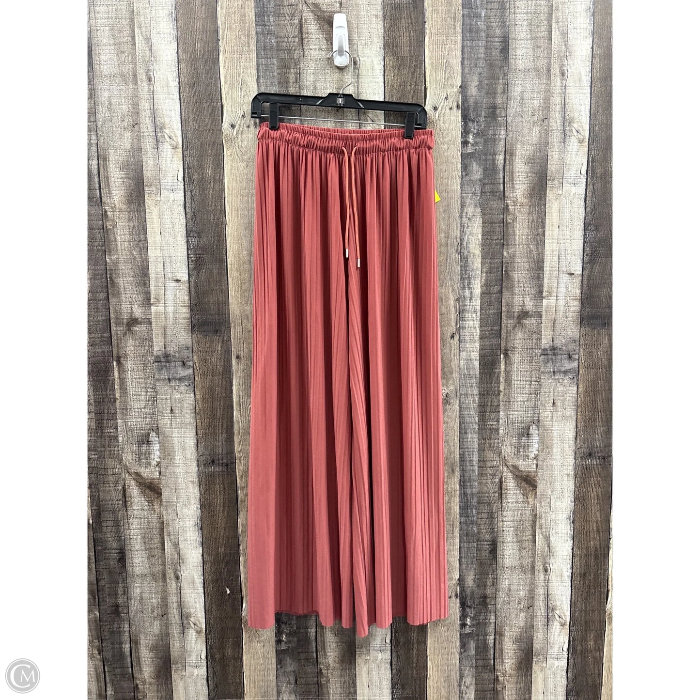 Pants Wide Leg By Cme In Mauve, Size: Xl