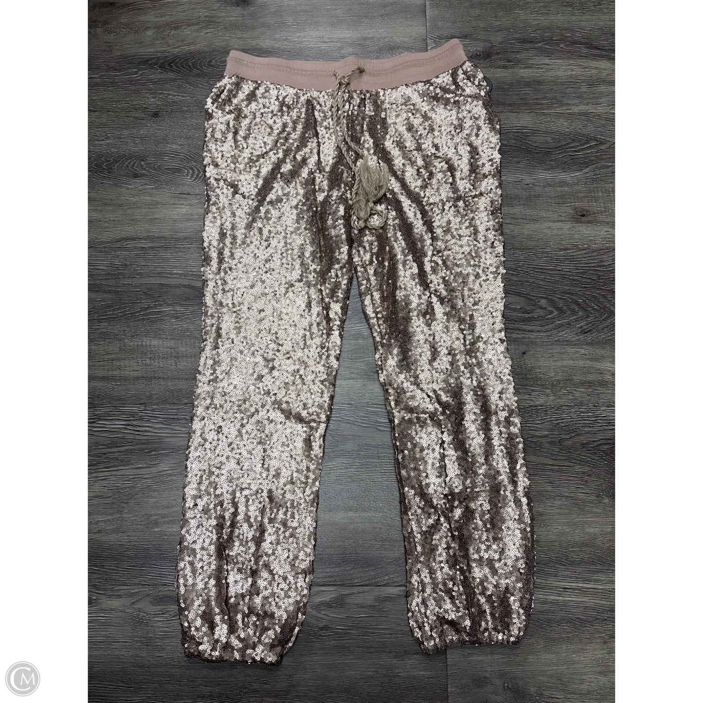 Pants Joggers By Cme In Tan, Size: M