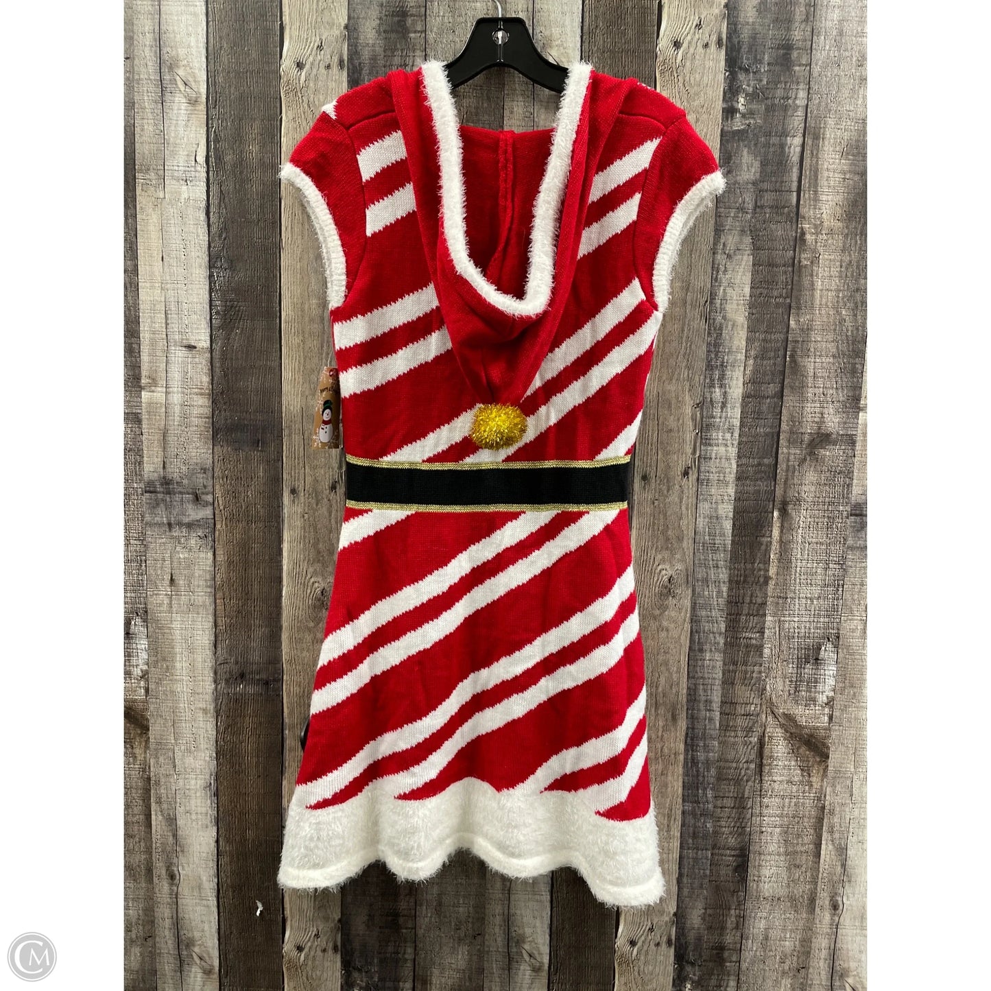 Dress Casual Short By Cme In Red & White, Size: S