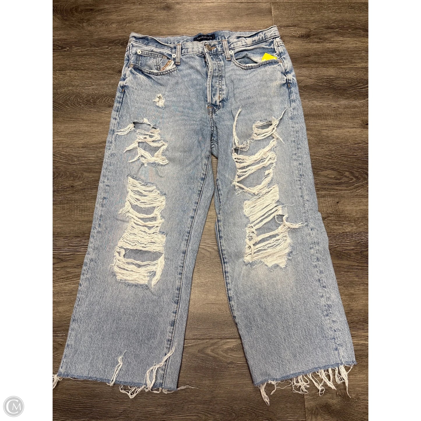 Jeans Wide Leg By Aeropostale In Blue Denim, Size: 8