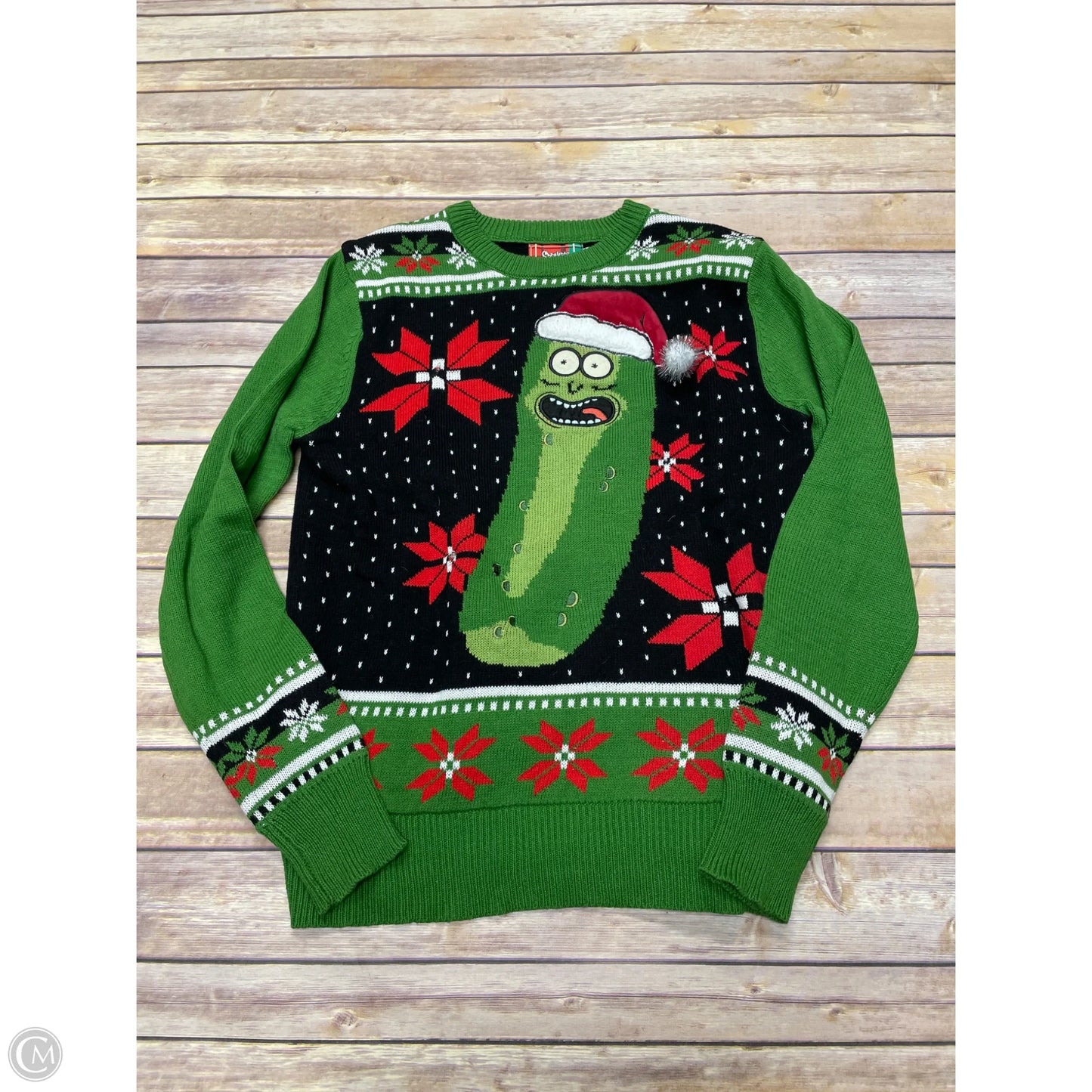 Sweater By Cme In Green, Size: S