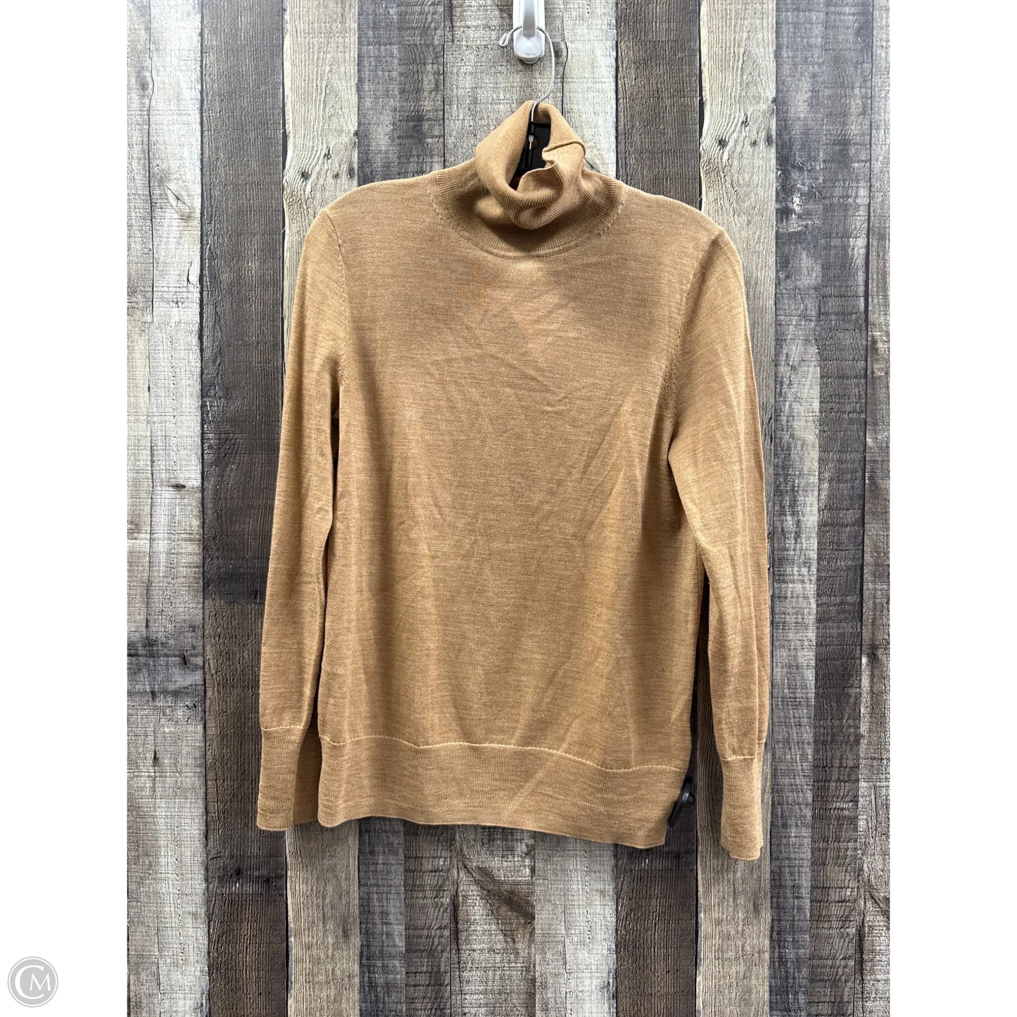 Top Long Sleeve By Gap In Tan, Size: S