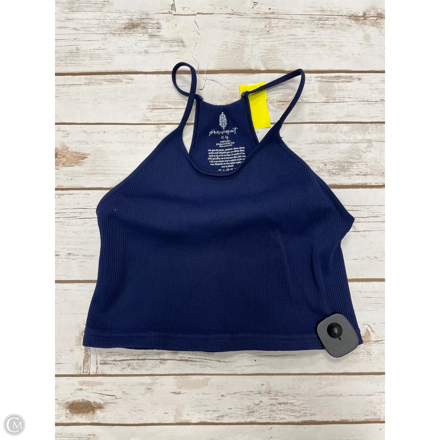 Athletic Tank Top By Free People In Navy, Size: Xl