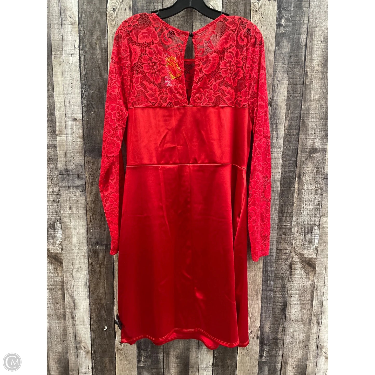 Dress Party Short By Cme In Red, Size: 3x