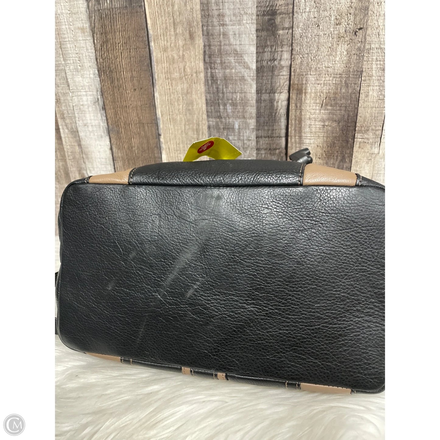 Handbag Leather By Brighton, Size: Medium