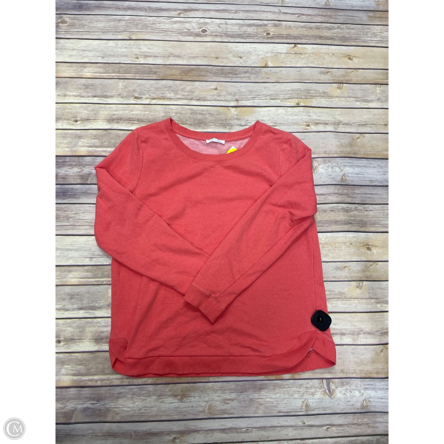 Sweatshirt Crewneck By Cme In Coral, Size: L