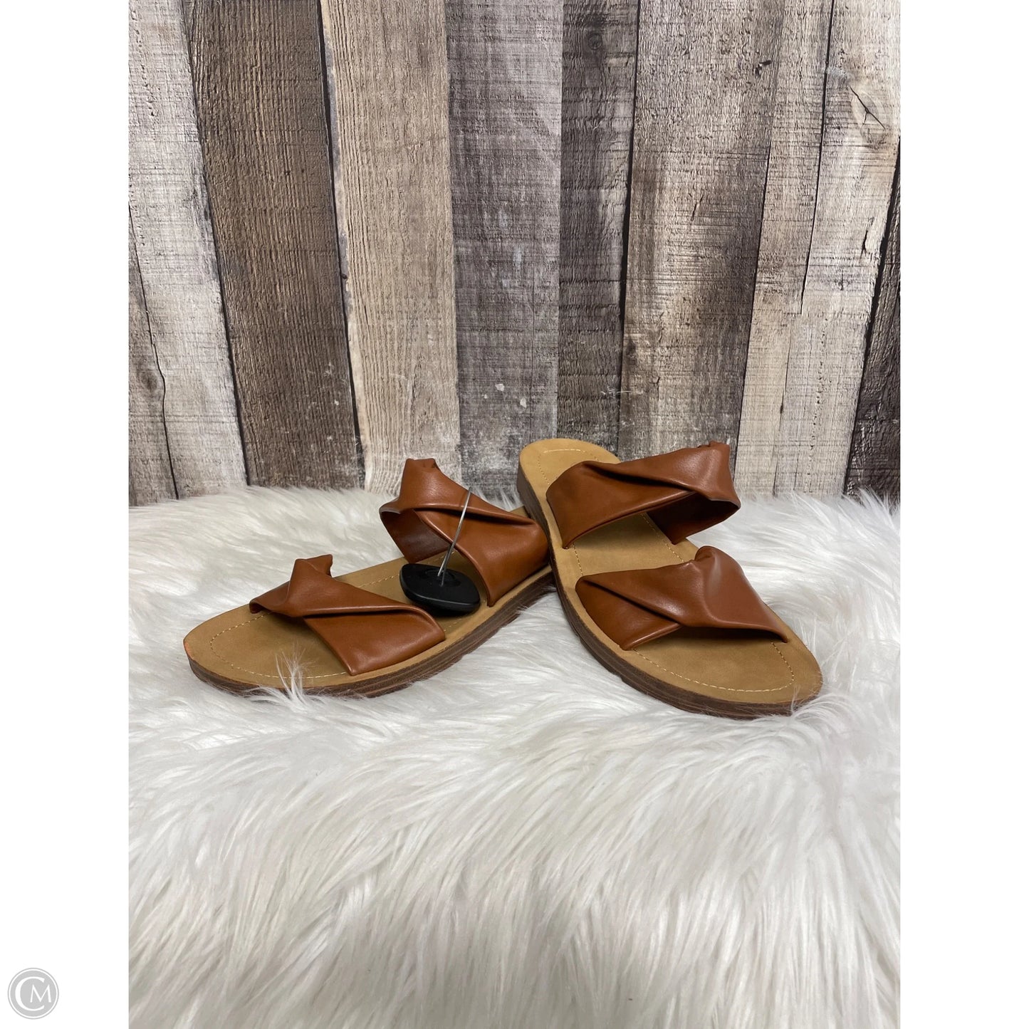 Sandals Flats By Corkys In Brown, Size: 10