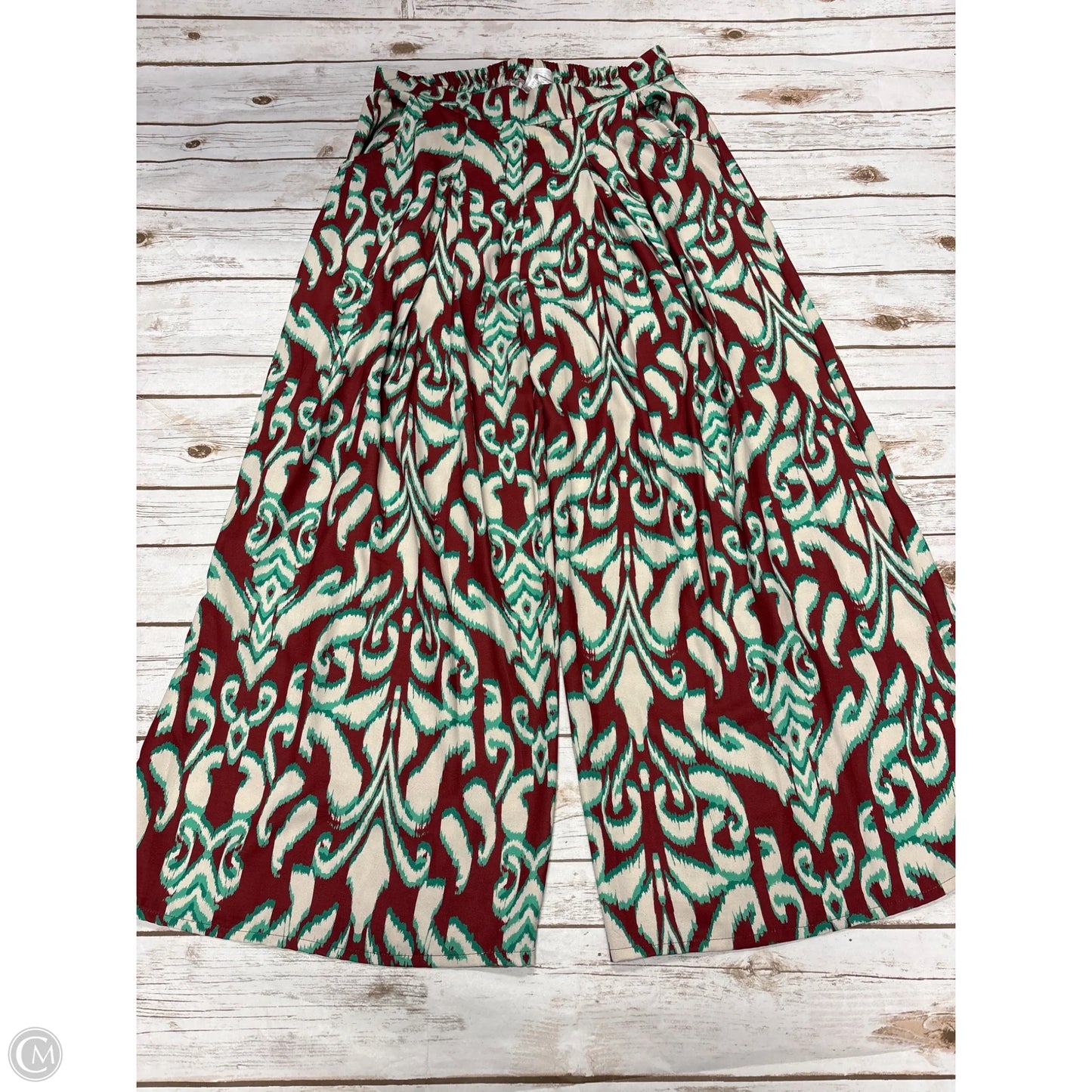 Pants Wide Leg By Cmf In Multi-colored, Size: 2x