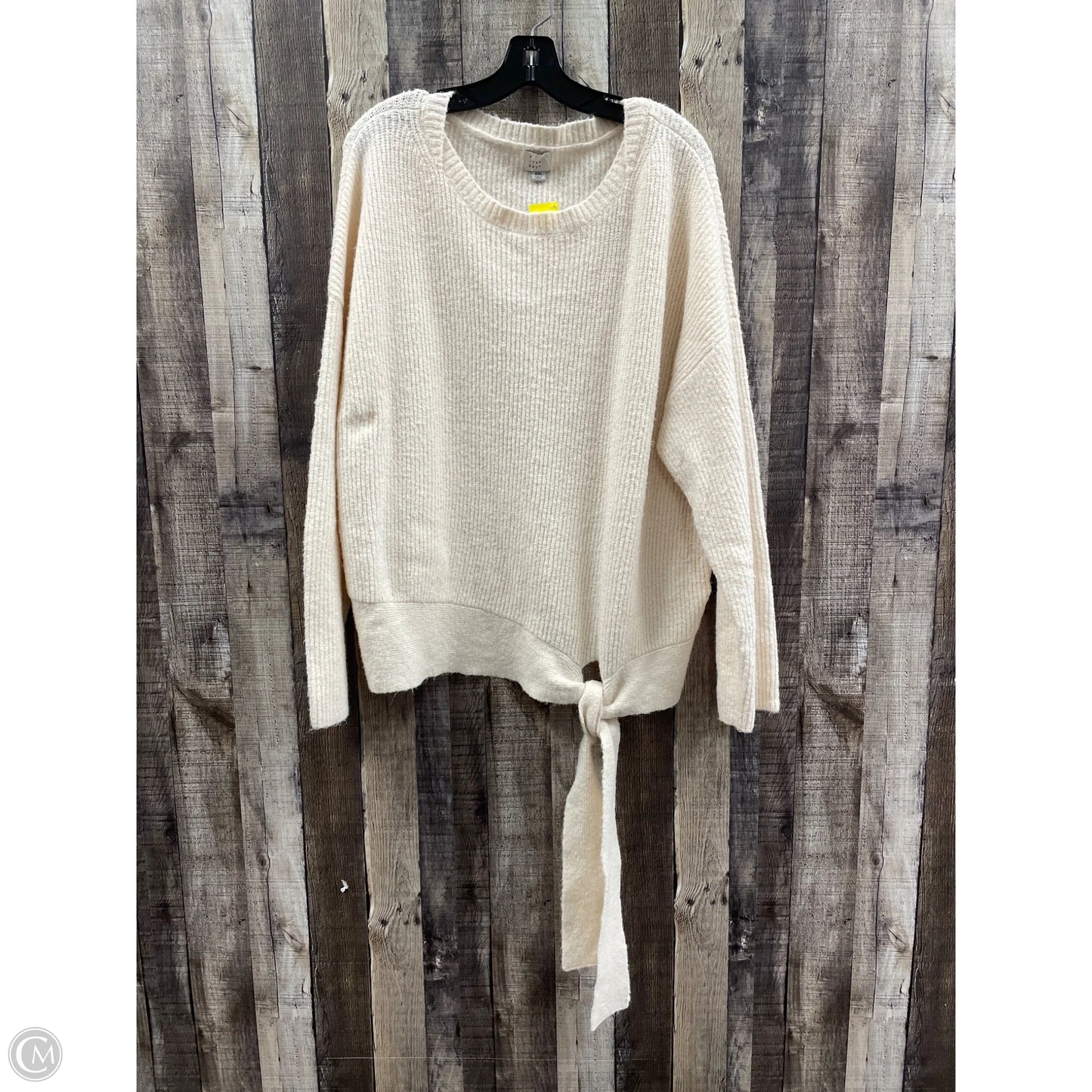 Sweater By A New Day In Ivory, Size: Xxl
