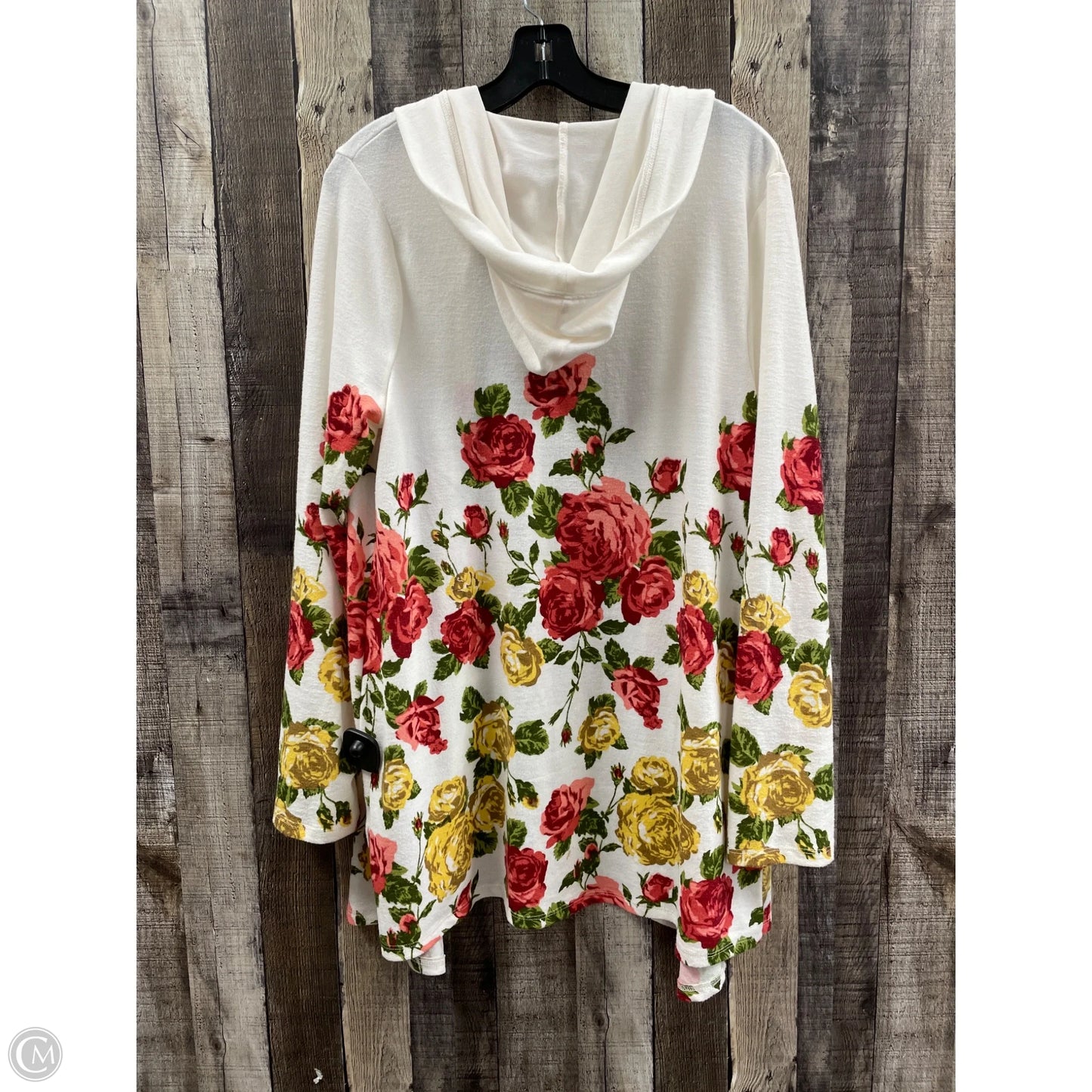 Cardigan By Absolutely Famous In Multi-colored, Size: Xl