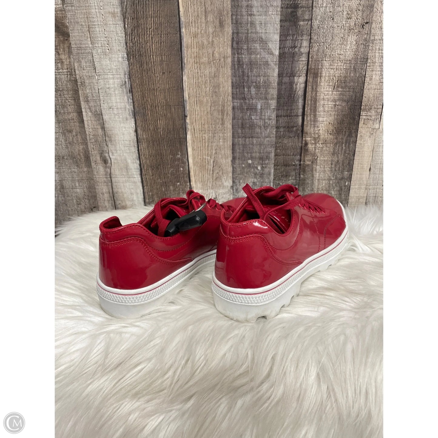 Shoes Flats By Skechers In Red, Size: 10