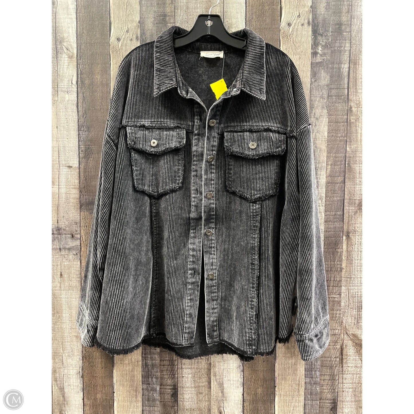 Jacket Other By New In In Black, Size: 2x