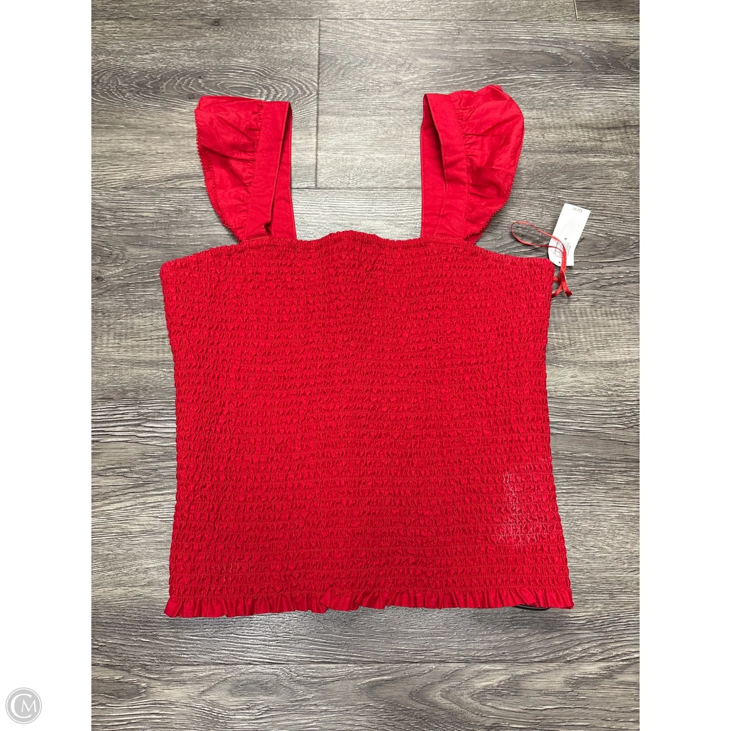 Top Sleeveless By Old Navy In Red, Size: M