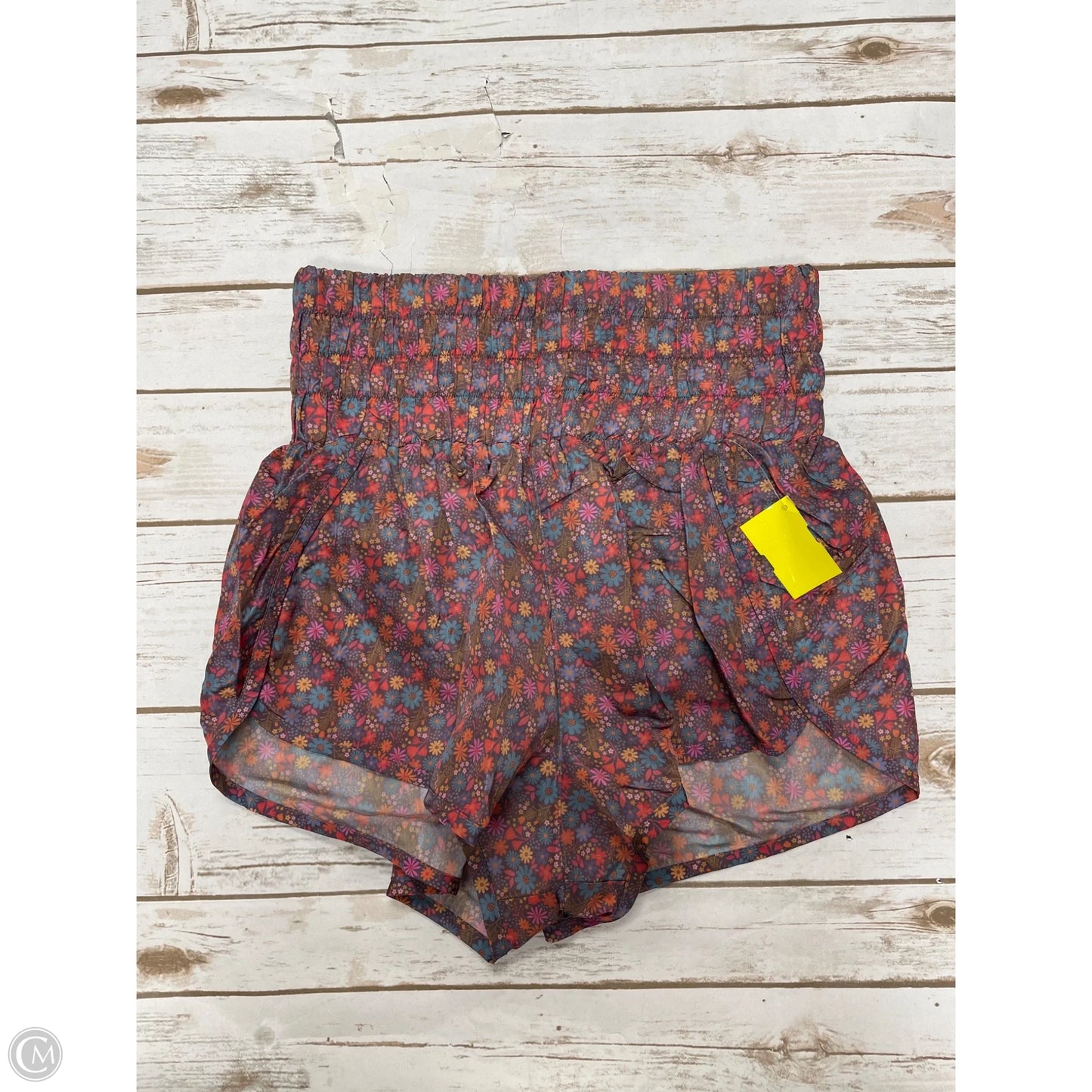 Athletic Shorts By Natural Life In Multi-colored, Size: M