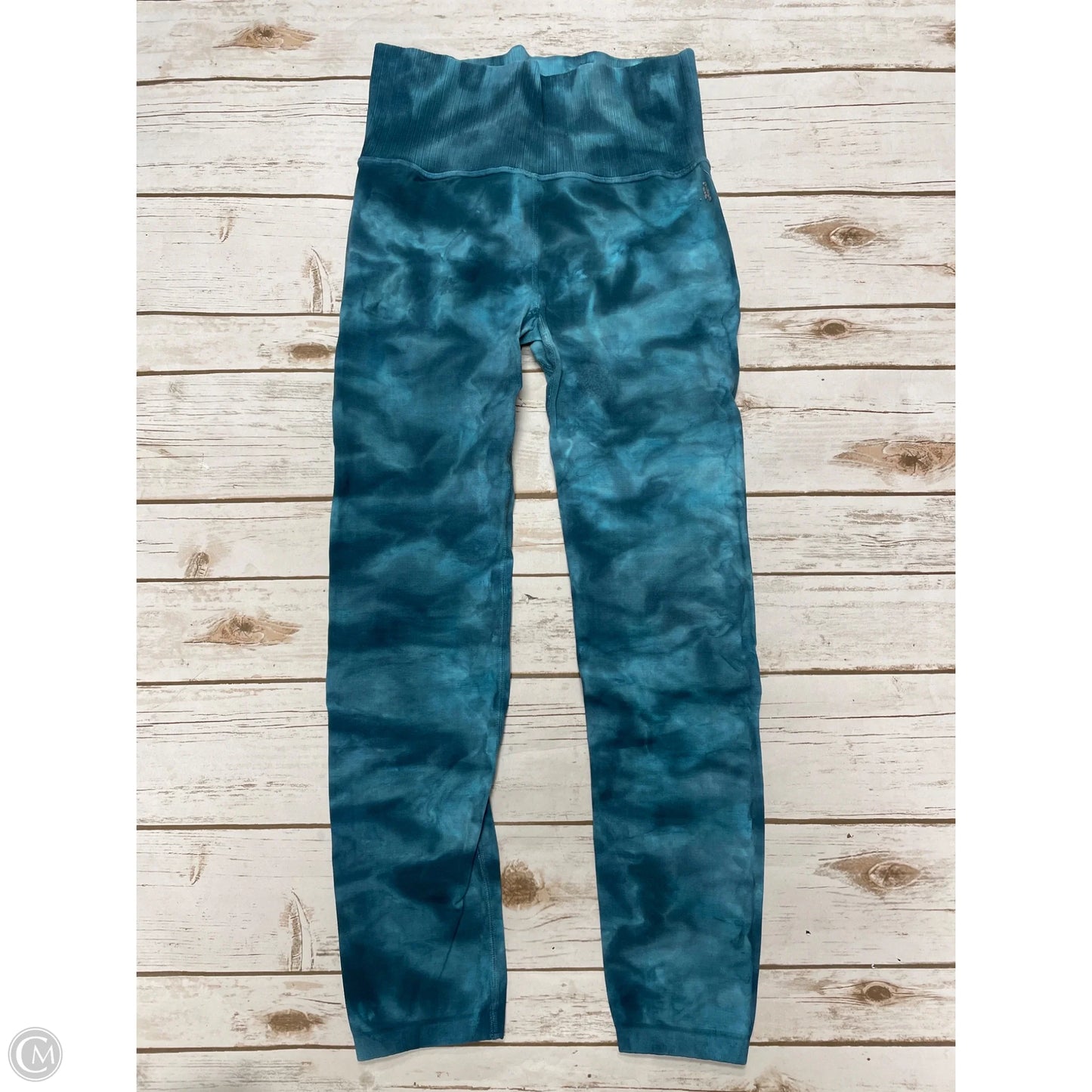 Athletic Leggings By Free People In Teal, Size: M