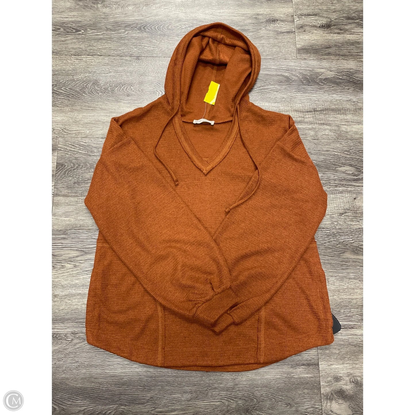 Top Long Sleeve By New In In Orange, Size: S