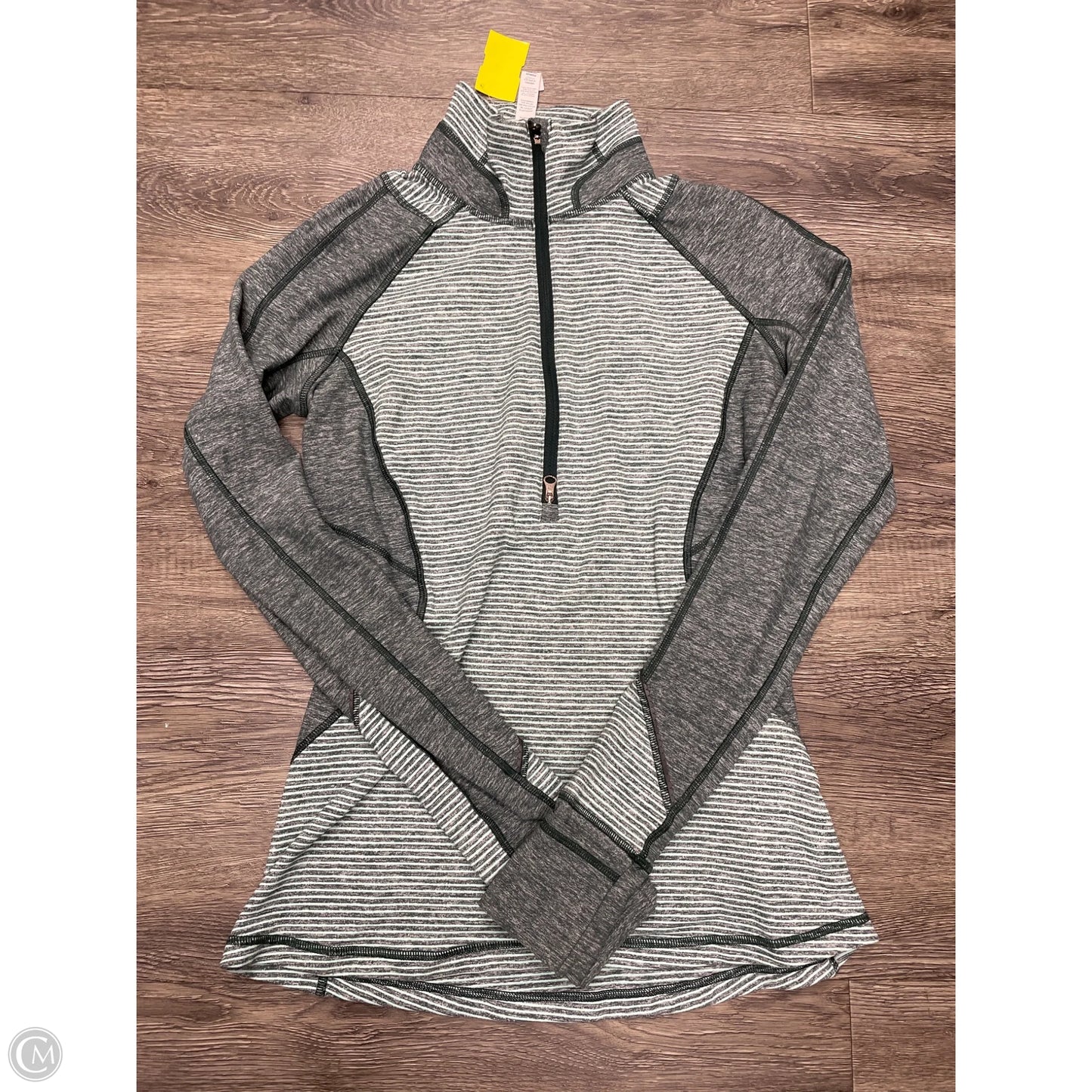 Athletic Jacket By Lululemon In Green, Size: 6