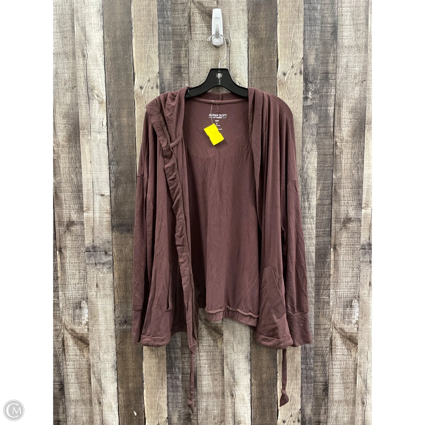 Cardigan By Torrid In Brown, Size: 3x