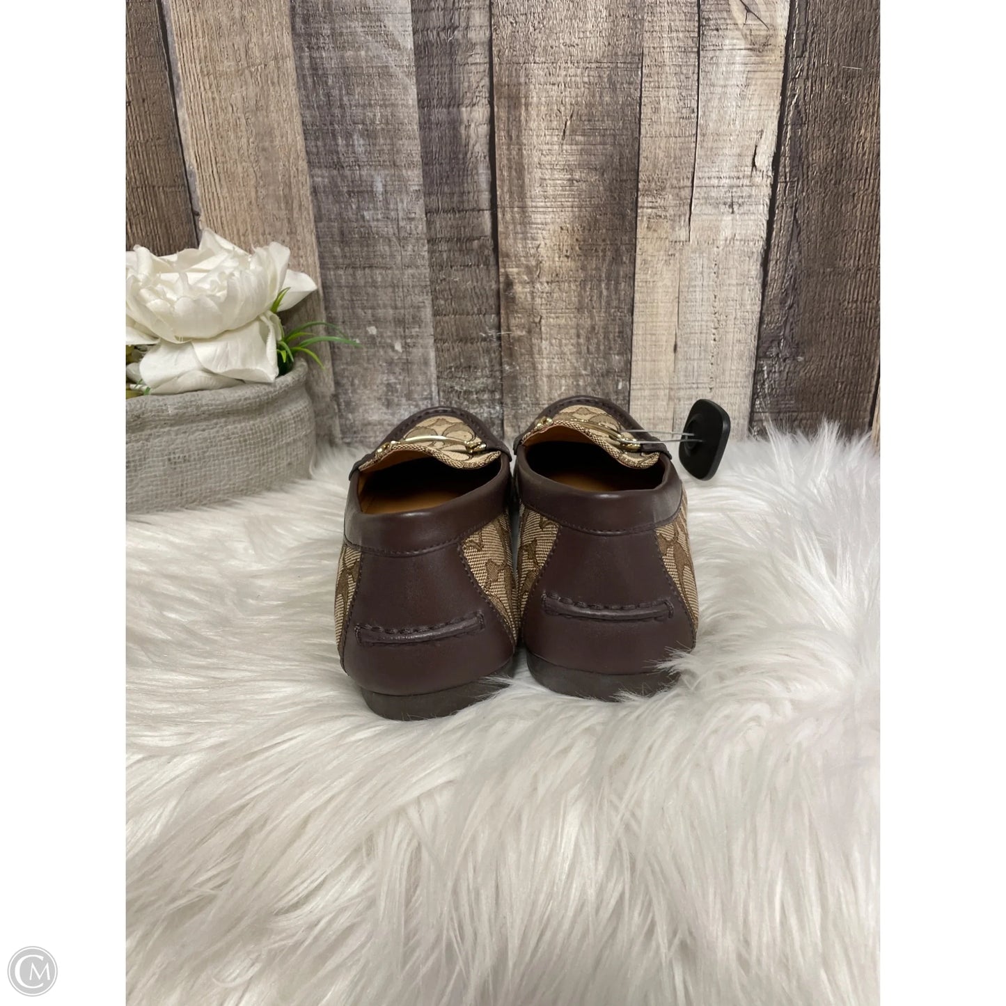 Shoes Designer By Coach In Tan, Size: 9
