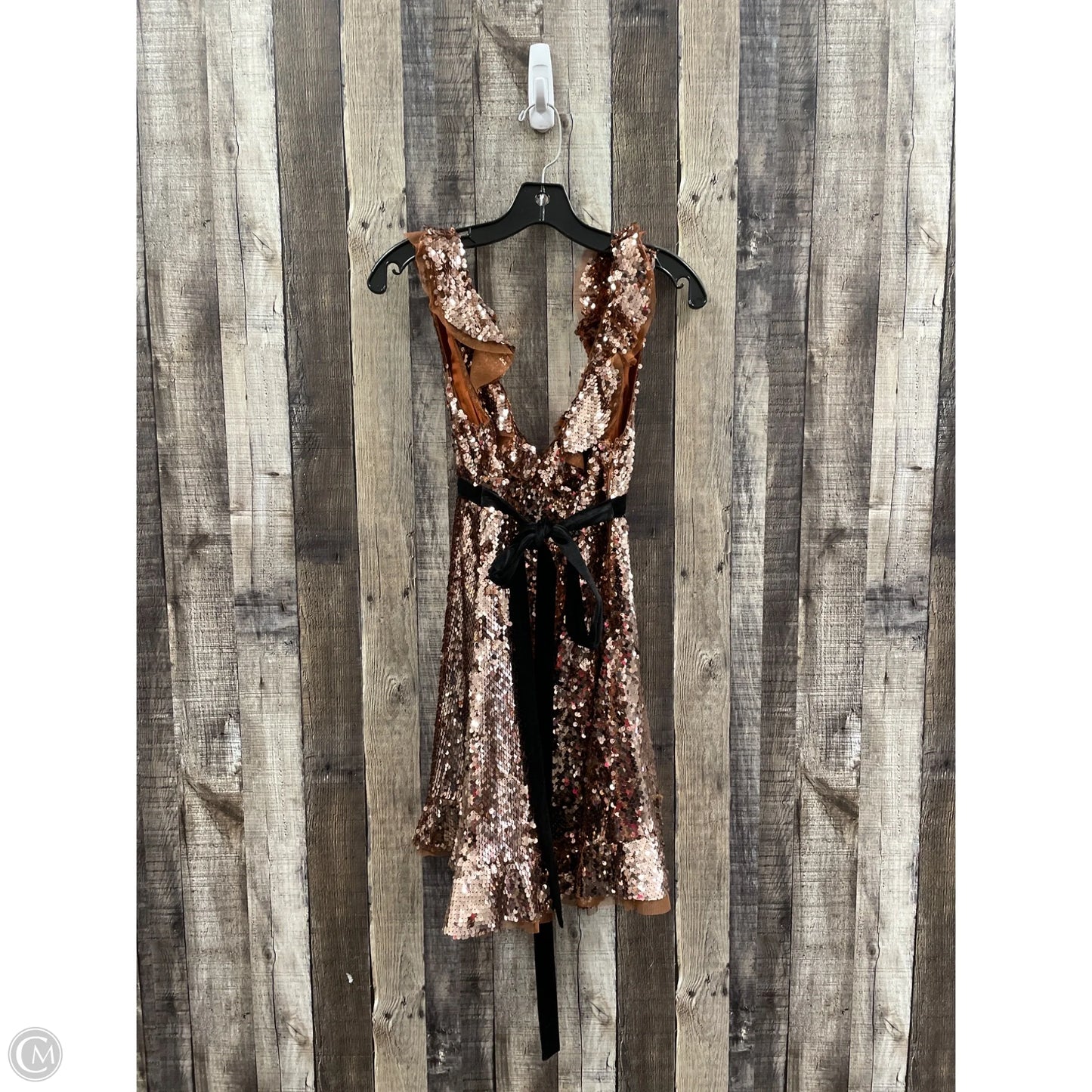 Dress Party Short By Free People In Bronze, Size: S