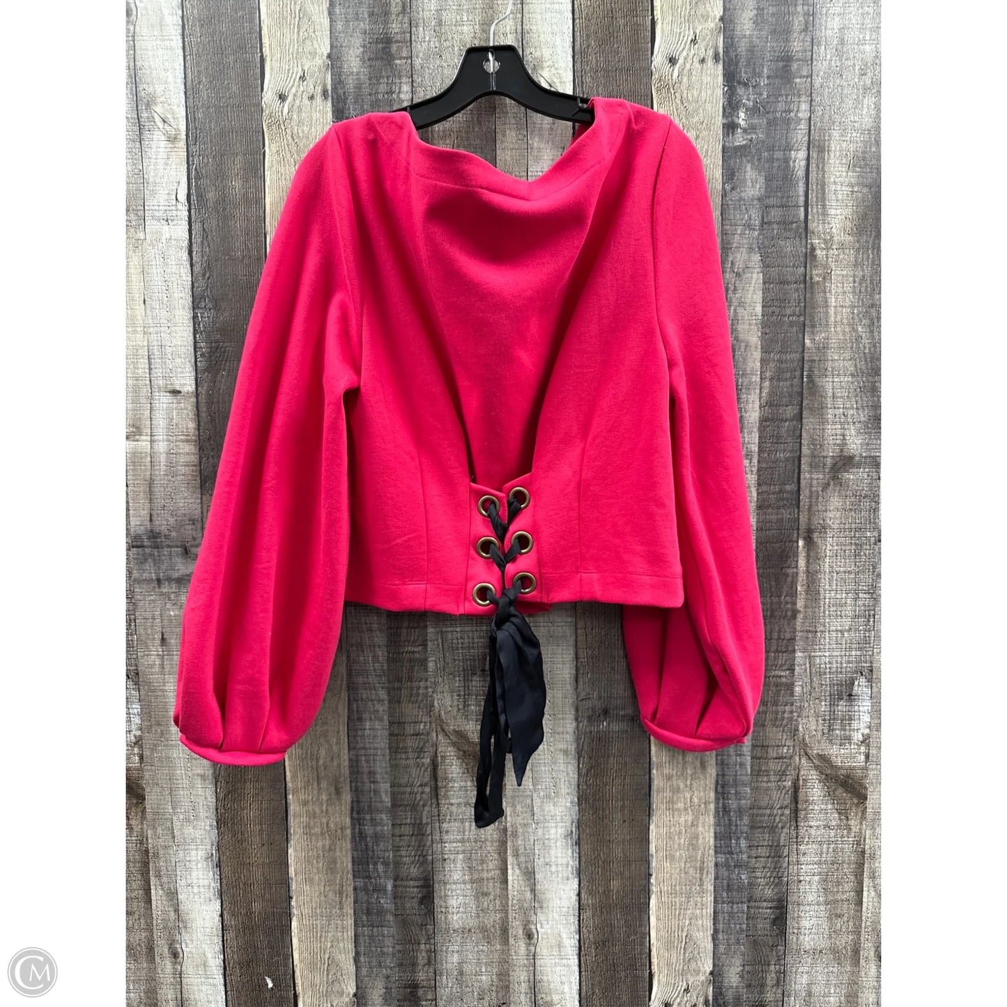 Top Long Sleeve By Maeve In Pink, Size: Xl