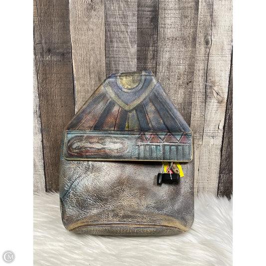 Backpack Leather By Cmc, Size: Medium