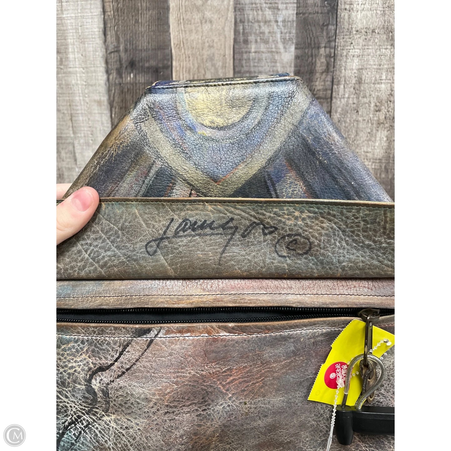 Backpack Leather By Cmc, Size: Medium