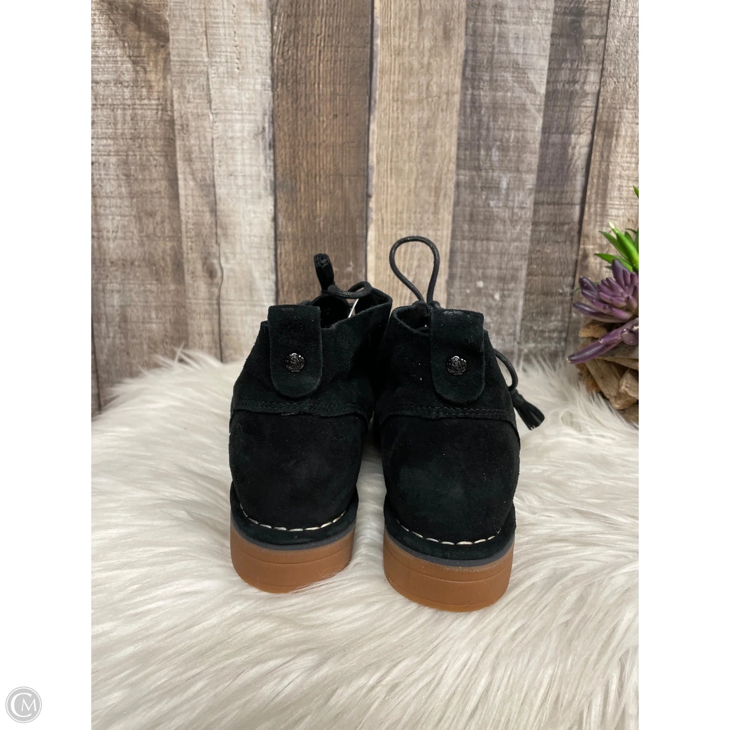 Shoes Flats By Hush Puppies In Black, Size: 8.5