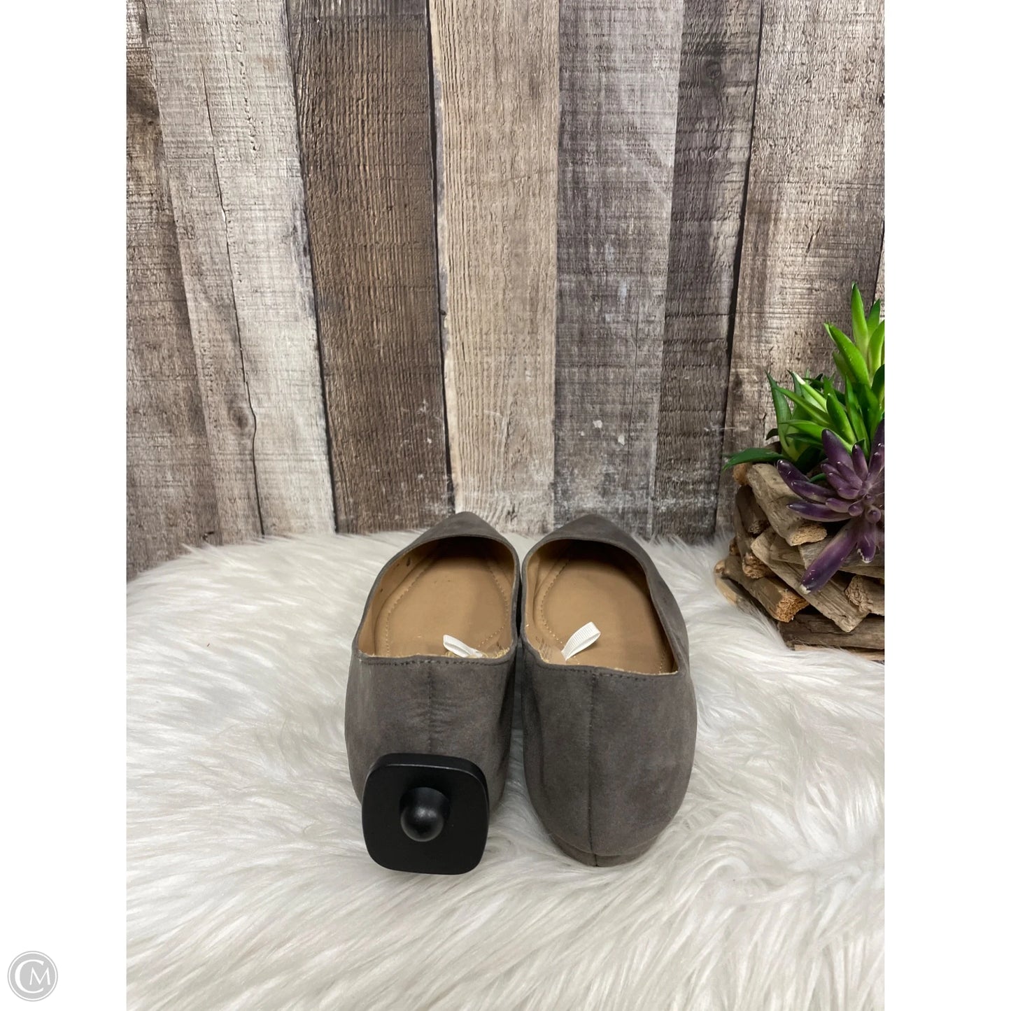 Shoes Flats By Merona In Grey, Size: 11