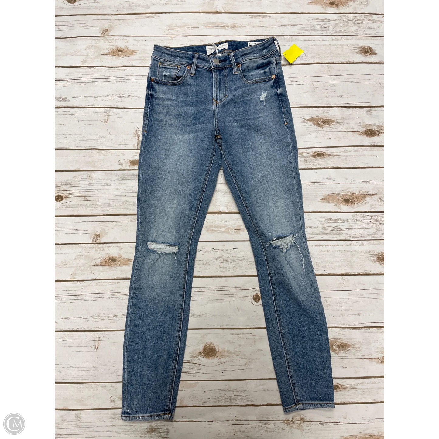 Jeans Skinny By Dear John In Blue Denim, Size: 0